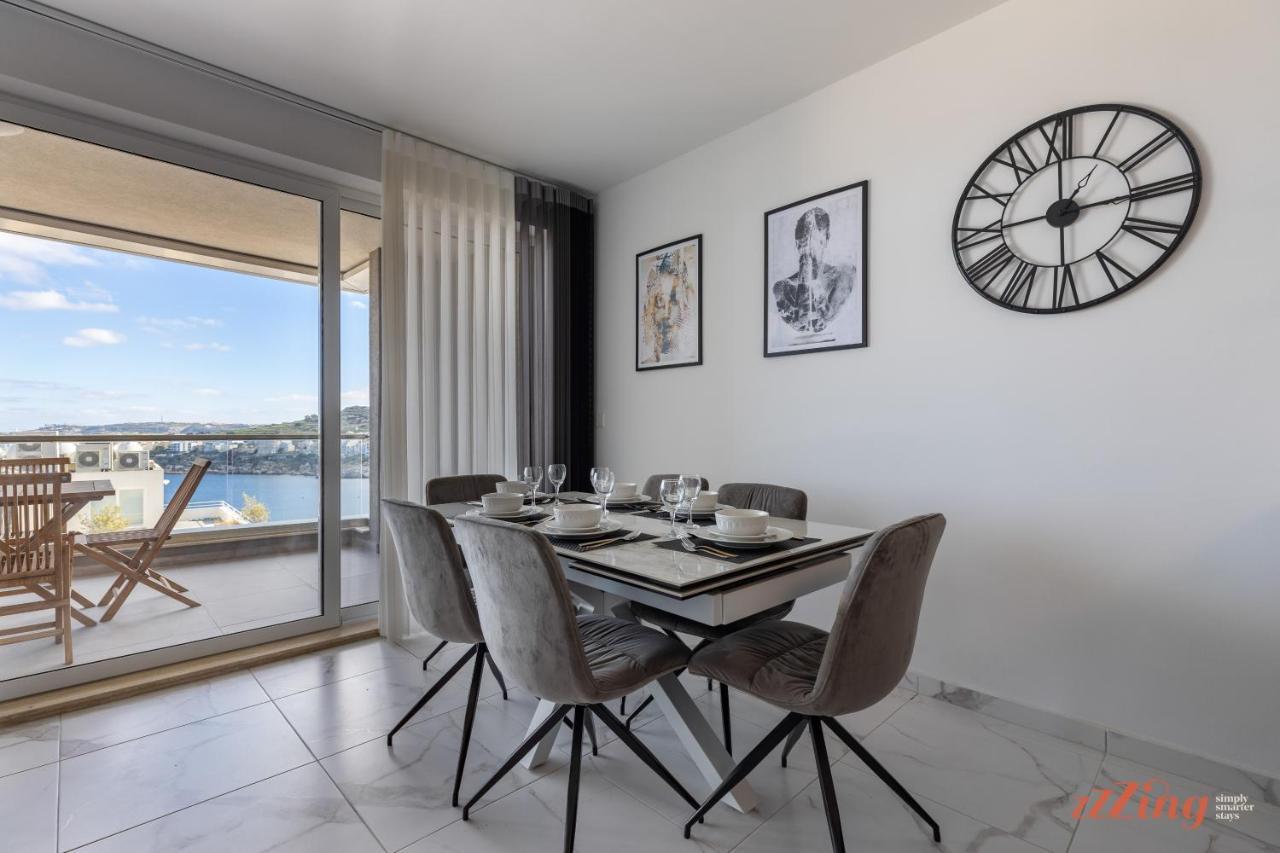 A Stunning Apartment With Spectacular Sea Views خليج سانت بول المظهر الخارجي الصورة